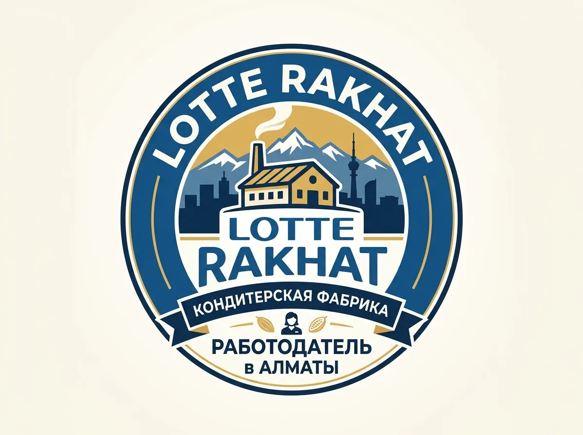 Логотип ЛОТТЕ Рахат — кондитерская фабрика, работодатель Алматы
